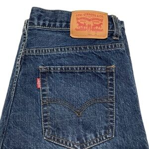 LEVI’S Denim Jean Shorts Medium Wash 5-Pocket Style - Size 29‎ (18 REG)